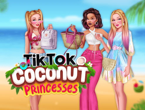 TikTok Coconut Princesses - Click Jogos